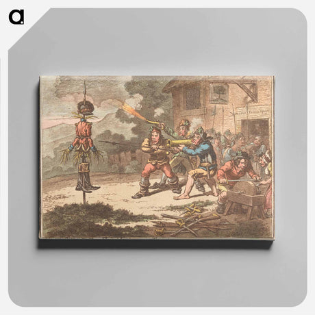 アートパネル-United Irishmen in Training
 - イェール大学アートギャラリー Canvas.