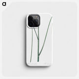 Round-headed leek illustration - Pierre Joseph Redouté Phone Case.