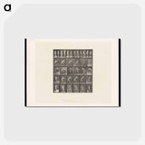 アートポストカード-Motion Studies
 - エドワード マイブリッジ Postcard.