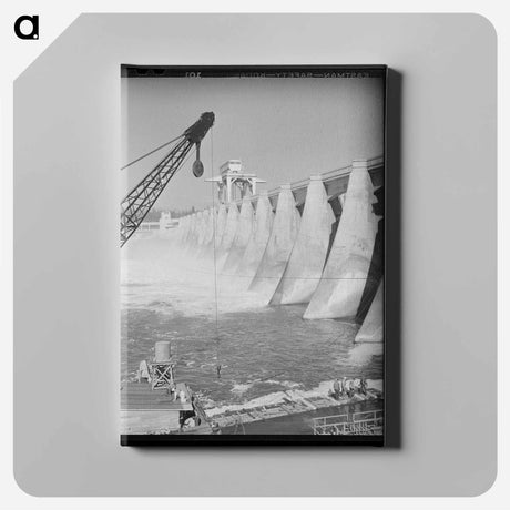 アートパネル-Tailor Cutting Cloth
 - ラッセル リー Canvas.