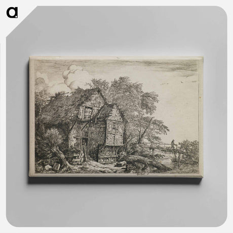 アートパネル-The Little Bridge
 - セントルイス美術館 Canvas.