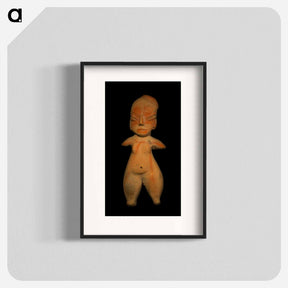 アートポスター-Standing Female Figurine
 - セントルイス美術館 Poster.
