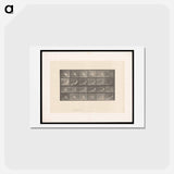アートポストカード-Rowing Nudes
 - エドワード マイブリッジ Postcard.
