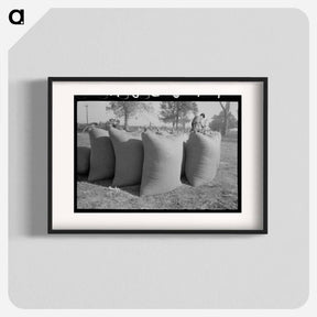 アートポスター-Bags of Rice
 - ラッセル リー Poster.