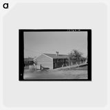 アートポストカード-Twin Falls FSA Camp
 - ラッセル リー Postcard.