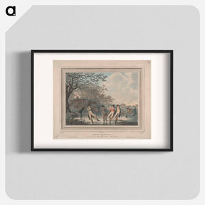 アートポスター-Winter Amusement: A View in Hyde Park from the Moated House
 - イェール大学アートギャラリー Poster.