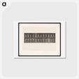 アートポストカード-Naked Man Walking
 - エドワード マイブリッジ Postcard.
