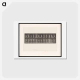 アートポストカード-Naked Man Walking
 - エドワード マイブリッジ Postcard.