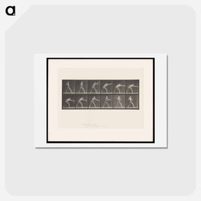 アートポストカード-Striking Man
 - エドワード マイブリッジ Postcard.