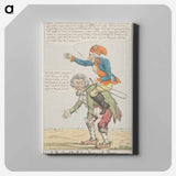 アートパネル-A Member of the Riding House at Paris, Delivering an Harangue from the Shoulders of a French Citizen
 - イェール大学アートギャラリー Canvas.