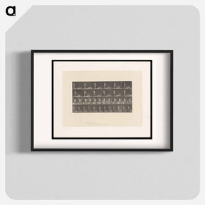 アートポスター-Pouring Water
 - エドワード マイブリッジ Poster.