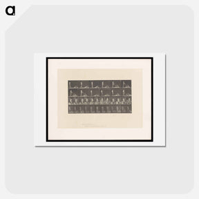 アートポストカード-Pouring Water
 - エドワード マイブリッジ Postcard.