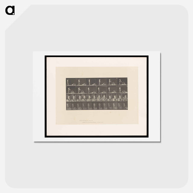 アートポストカード-Pouring Water
 - エドワード マイブリッジ Postcard.