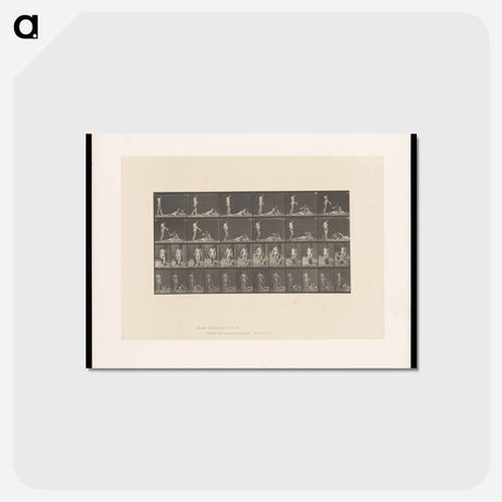 アートポストカード-Pouring Water
 - エドワード マイブリッジ Postcard.