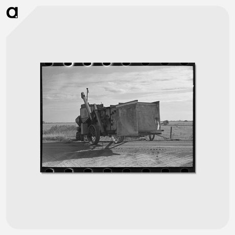 アートポストカード-Combine, East Grand Forks, Minnesota
 - ラッセル リー Postcard.