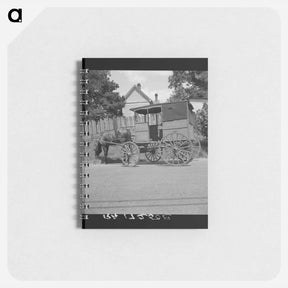 アートメモ帳-Mail wagon. Marshall, Texas. - ドロテア ラング Memo.