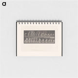 アートメモ帳-Handstand
 - エドワード マイブリッジ Memo.
