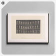 アートパネル-Naked Woman Rinsing Glass
 - エドワード マイブリッジ Canvas.