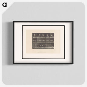 アートポスター-Man on a Bed
 - エドワード マイブリッジ Poster.