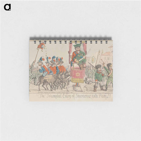 アートメモ帳-The Triumphal Entry of Suwarrow into Paris!!
 - イェール大学アートギャラリー Memo.