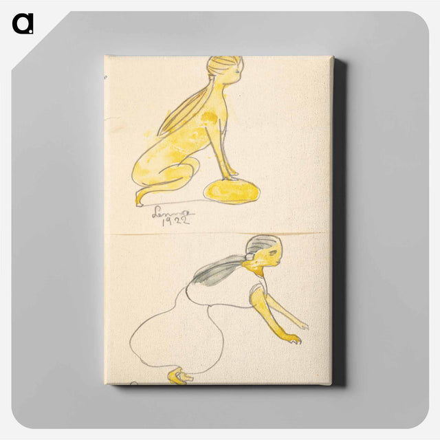 アートパネル-Two Figures–Sphinx
 - バーンズ・コレクション Canvas.