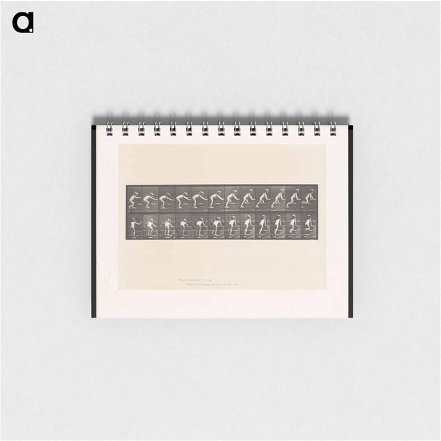 アートメモ帳-Crawling Up Stairs
 - エドワード マイブリッジ Memo.
