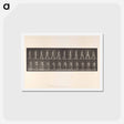 アートポストカード-Naked Man Walking
 - エドワード マイブリッジ Postcard.