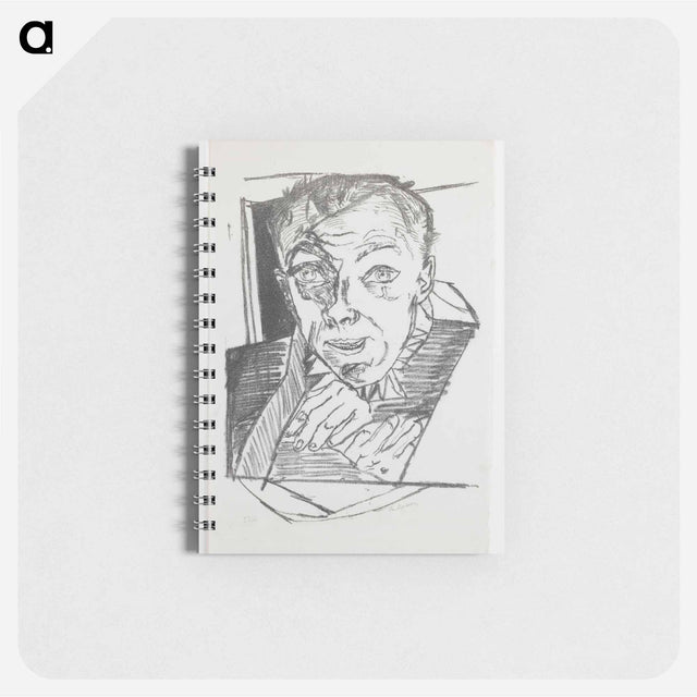 アートメモ帳-Self-Portrait, plate 1 from the portfolio “Hell”
 - セントルイス美術館 Memo.