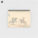 アートメモ帳-Two Turkish Cavalrymen
 - イェール大学アートギャラリー Memo.