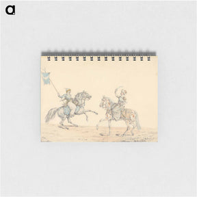 アートメモ帳-Two Turkish Cavalrymen
 - イェール大学アートギャラリー Memo.