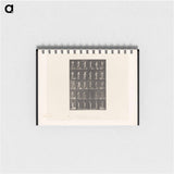 アートメモ帳-Woman Descending
 - エドワード マイブリッジ Memo.