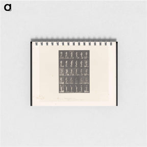 アートメモ帳-Woman Descending
 - エドワード マイブリッジ Memo.