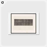 アートポストカード-Naked Man Walking
 - エドワード マイブリッジ Postcard.