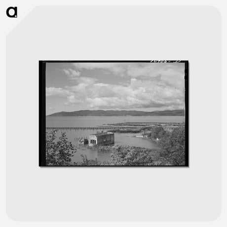 アートポストカード-Astoria Waterfront
 - ラッセル リー Postcard.