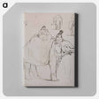 アートパネル-Figures on an Elephant and Other Elephant Studies
 - イェール大学アートギャラリー Canvas.