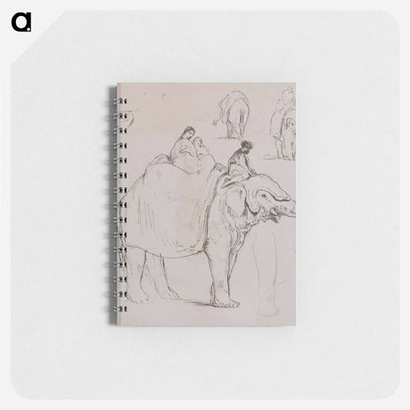 アートメモ帳-Figures on an Elephant and Other Elephant Studies
 - イェール大学アートギャラリー Memo.