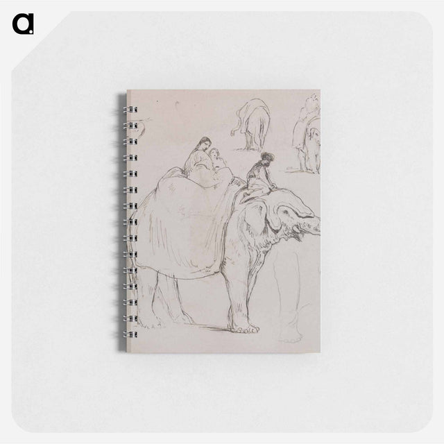 アートメモ帳-Figures on an Elephant and Other Elephant Studies
 - イェール大学アートギャラリー Memo.