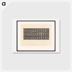 アートポストカード-Woman with Basket
 - エドワード マイブリッジ Postcard.
