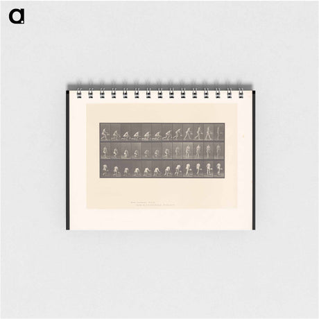 アートメモ帳-Woman with Basket
 - エドワード マイブリッジ Memo.