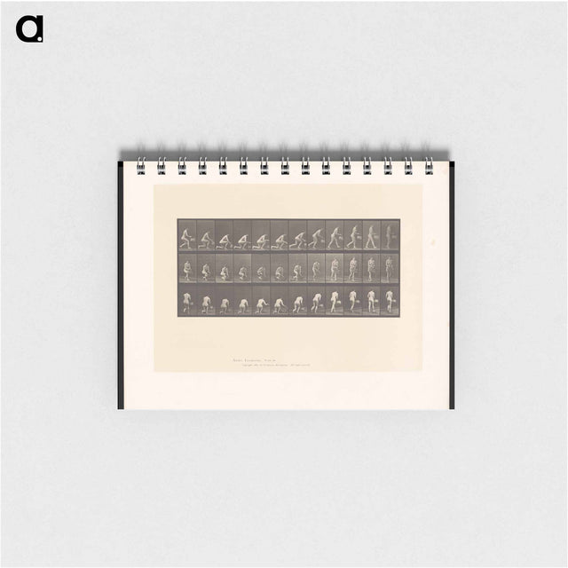 アートメモ帳-Woman with Basket
 - エドワード マイブリッジ Memo.