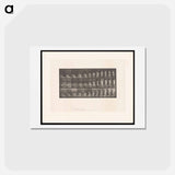 アートポストカード-Rising Woman
 - エドワード マイブリッジ Postcard.
