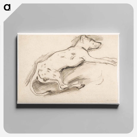 アートパネル-Dog with Black Spots
 - セントルイス美術館 Canvas.