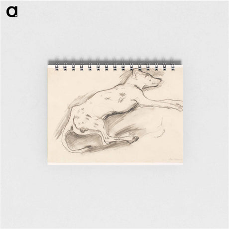 アートメモ帳-Dog with Black Spots
 - セントルイス美術館 Memo.