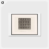 アートポストカード-The Ball Player
 - エドワード マイブリッジ Postcard.