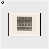 アートポストカード-The Ball Player
 - エドワード マイブリッジ Postcard.