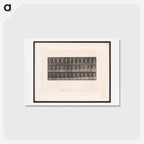 アートポストカード-Man Walking
 - エドワード マイブリッジ Postcard.