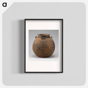 アートポスター-Jar with Four Lugs and Impressed Patterns
 - セントルイス美術館 Poster.