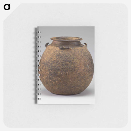アートメモ帳-Jar with Four Lugs and Impressed Patterns
 - セントルイス美術館 Memo.
