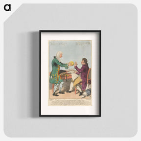 アートポスター-The Doctor Administering His Gilded Pill
 - イェール大学アートギャラリー Poster.