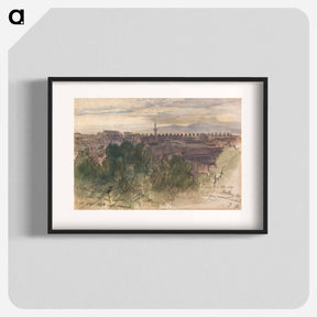 アートポスター-Salonica, from my Room Window, after Sunset
 - イェール大学アートギャラリー Poster.